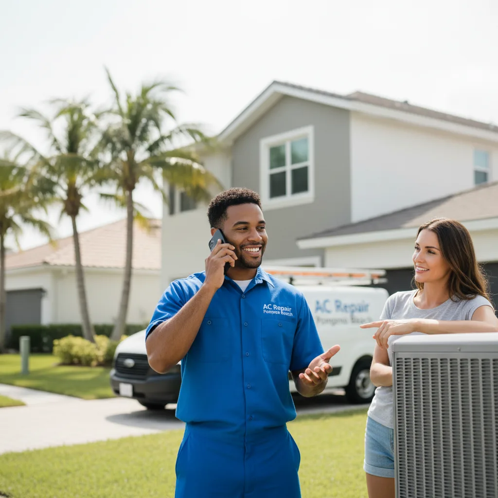 AC Repair Pompano Beach customer support in Verbena
